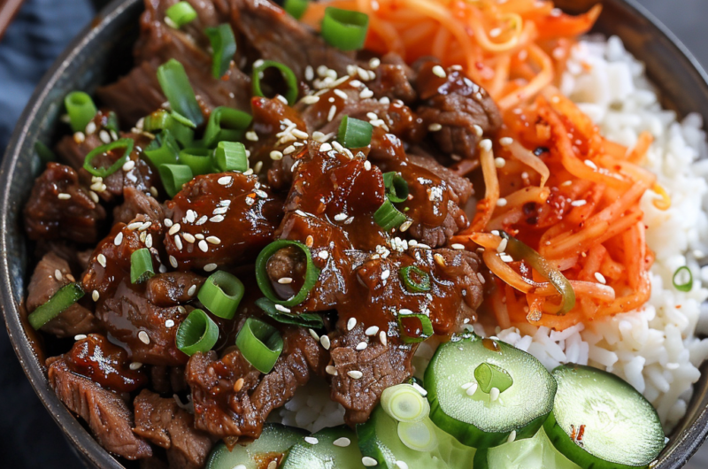 Korean Beef Bowl: A Flavorful Fusion Dish