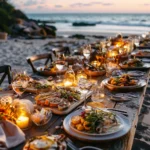 A delicious spread of quick and easy 30-minute dinner dishes including pasta, salads, and skillet meals